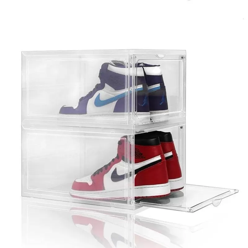 1 Pc Acrylic Transparent Shoe Cover Box