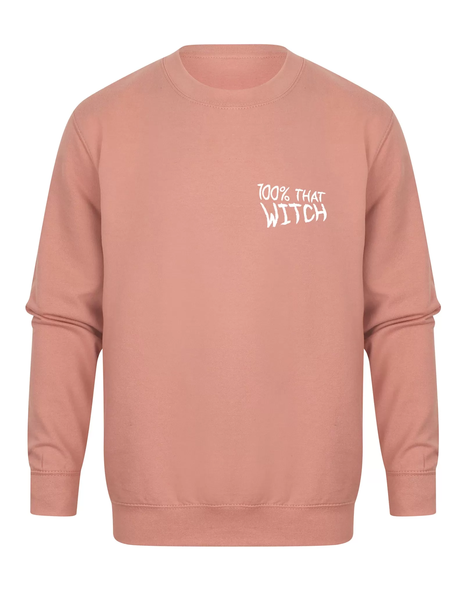 100% That Witch - Chest Design - Unisex Fit Sweater