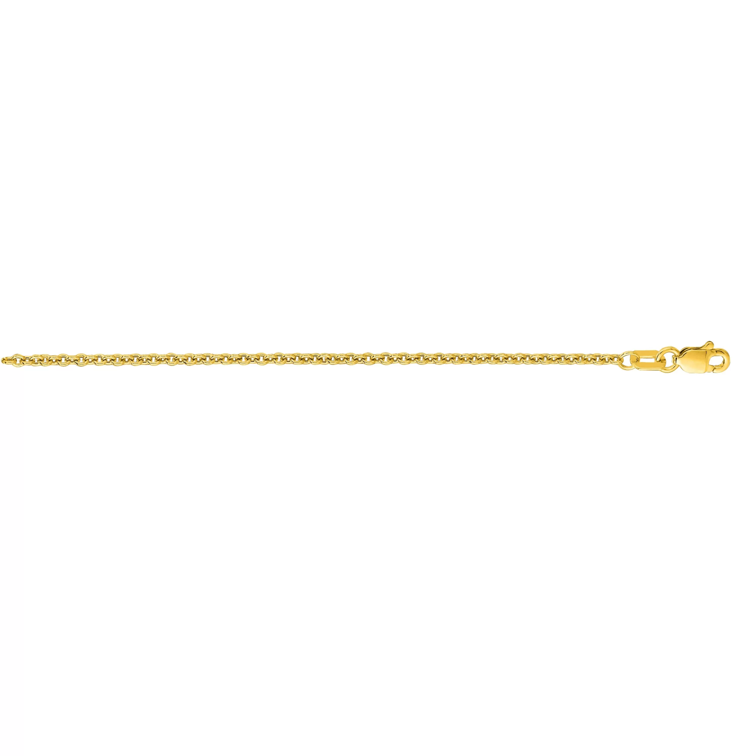 14K Gold 1.8mm Lite Forsantina Chain