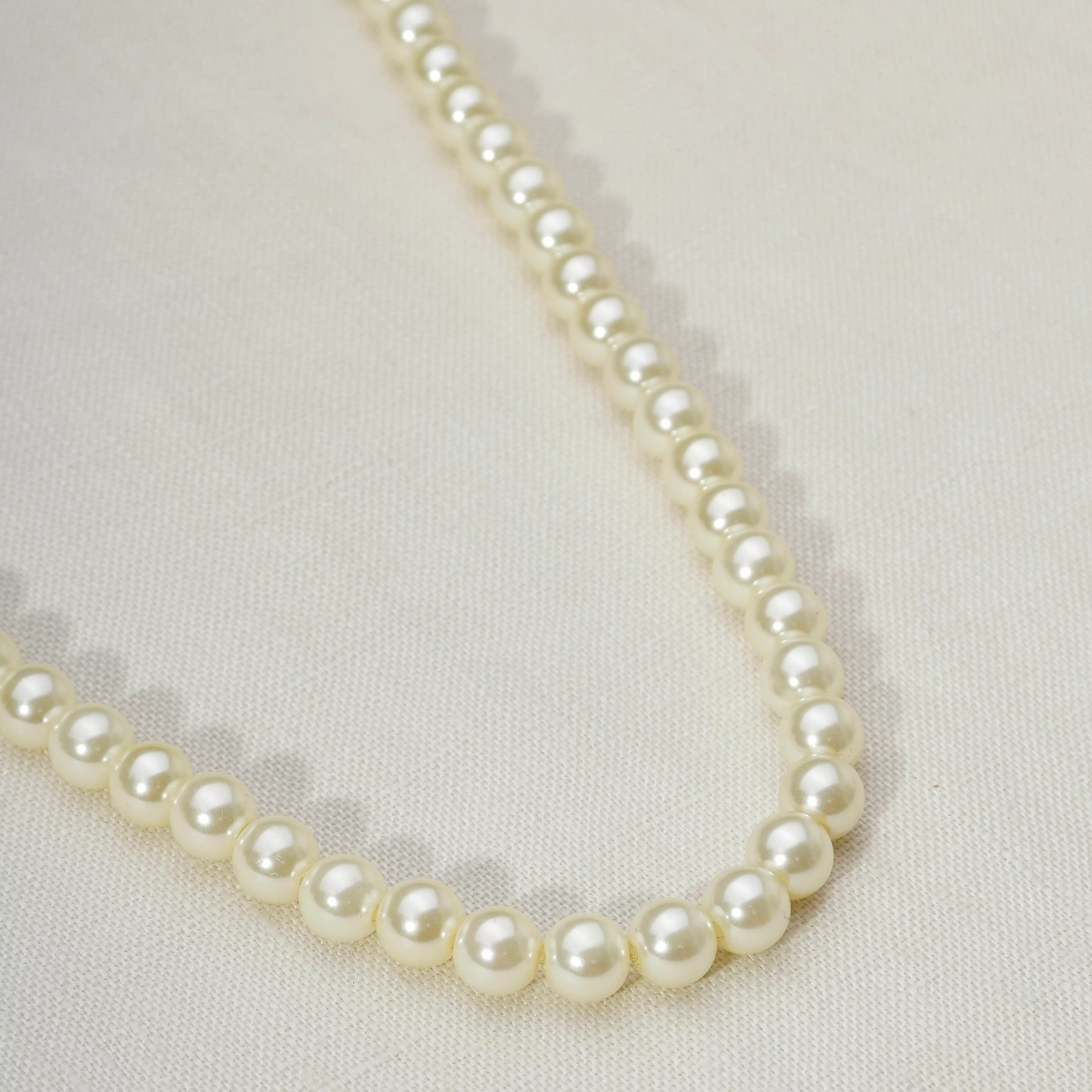 18k Gold Filled Classic Pearl Necklace