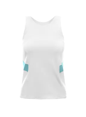 197223-182 | COLORBLOCK TANK | WHITE/ANGEL