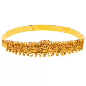 22K Yellow Gold Laxmi Vaddanam Belt (209.2gm)