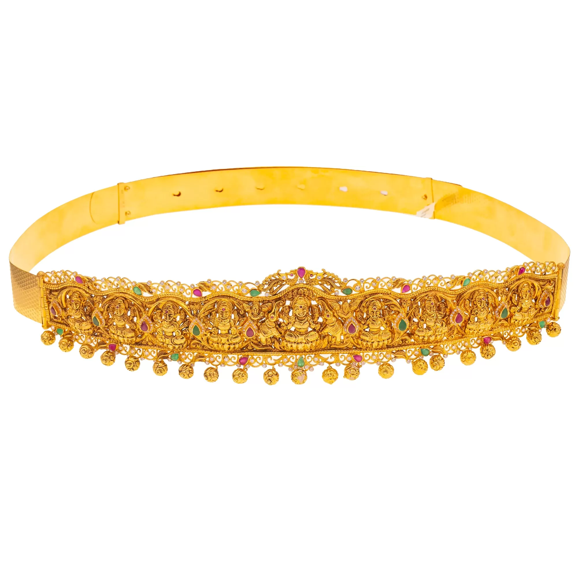 22K Yellow Gold Laxmi Vaddanam Belt (209.2gm)