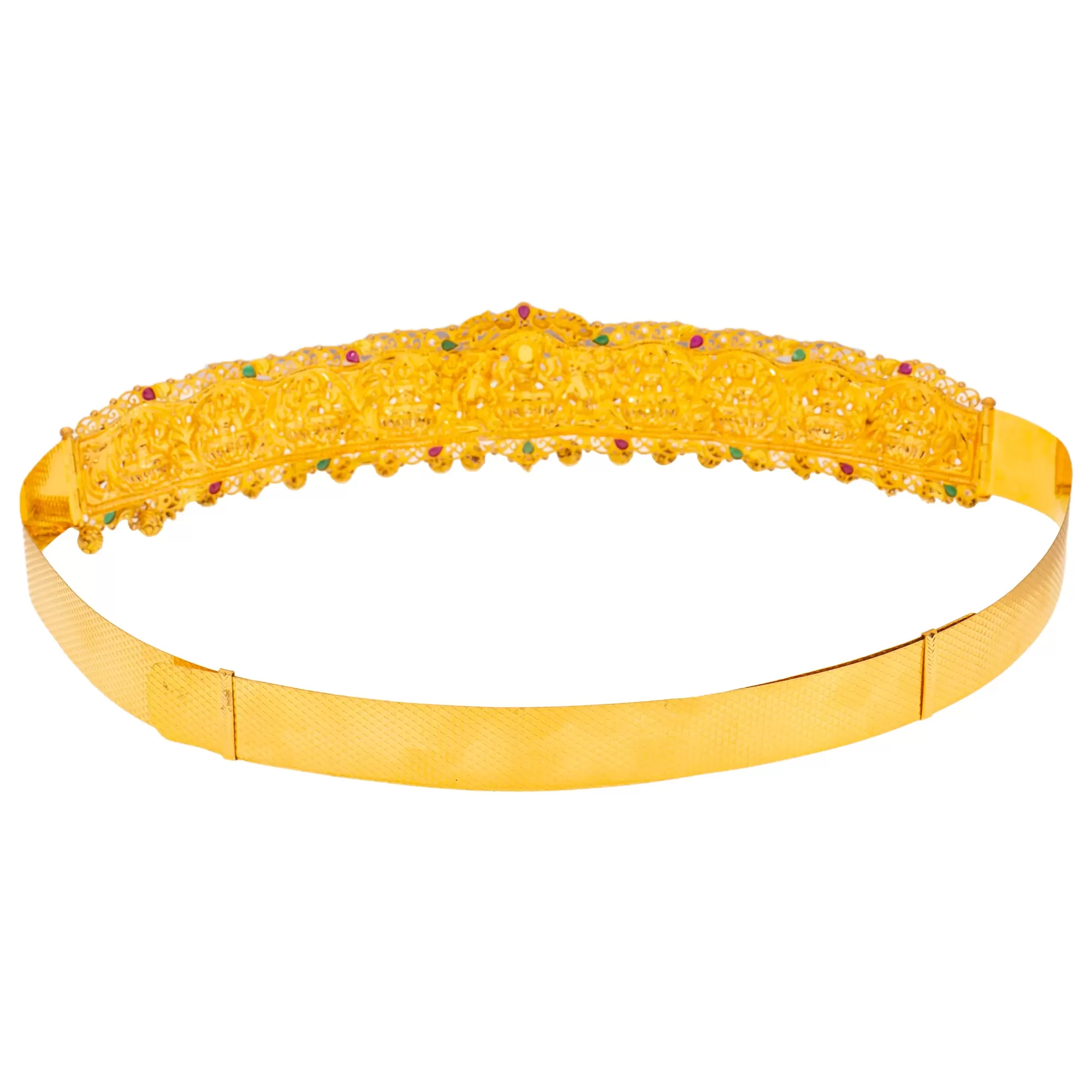 22K Yellow Gold Laxmi Vaddanam Belt (209.2gm)