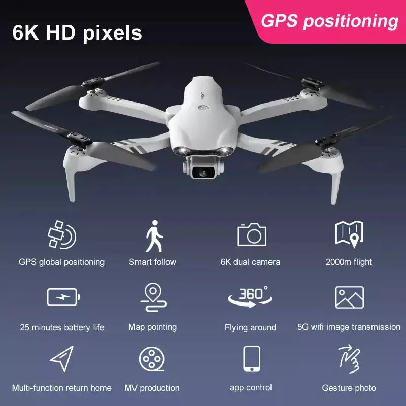 5.8G F10 Folding GPS Drone