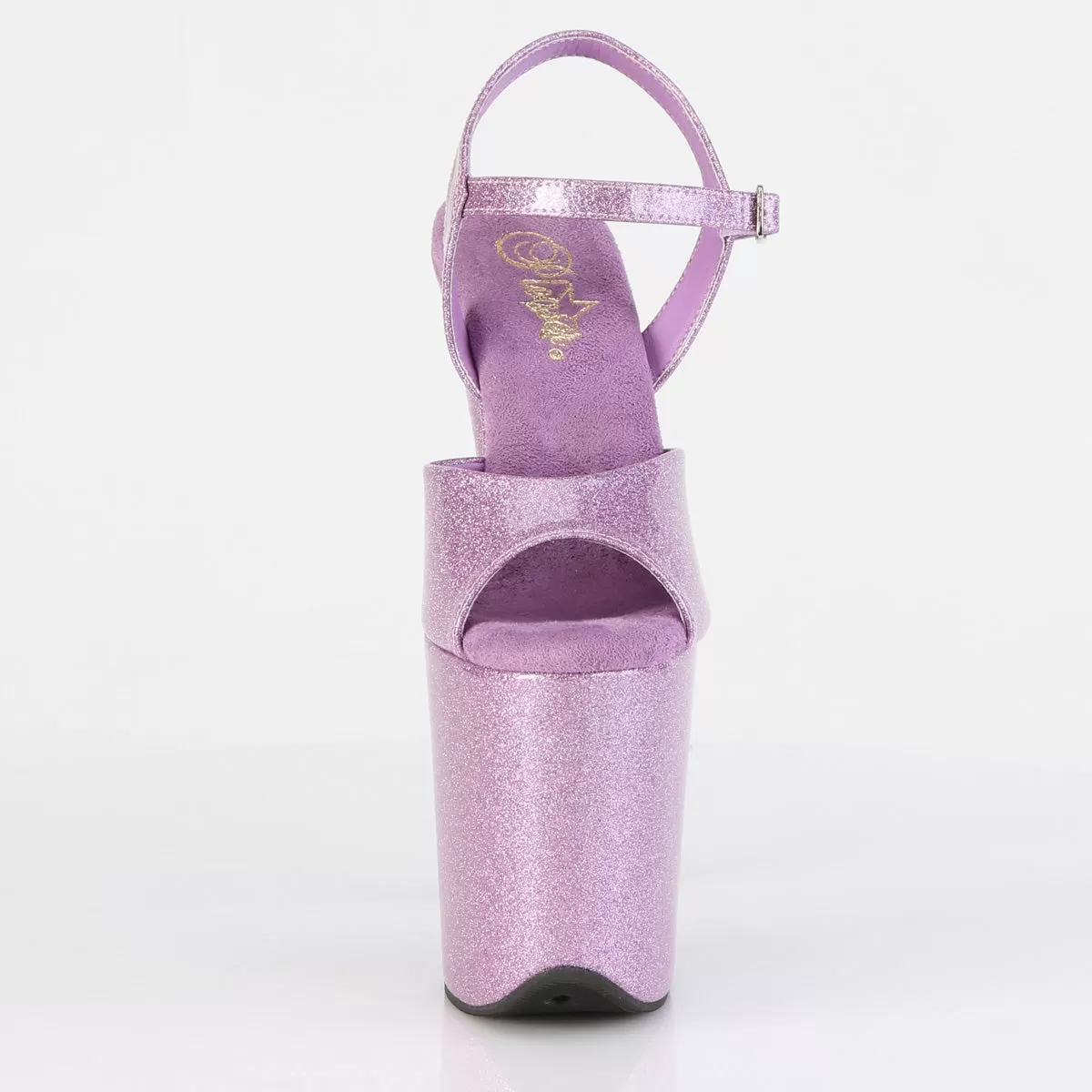 8 Inch Heel FLAMINGO-809GP Lilac Glitter