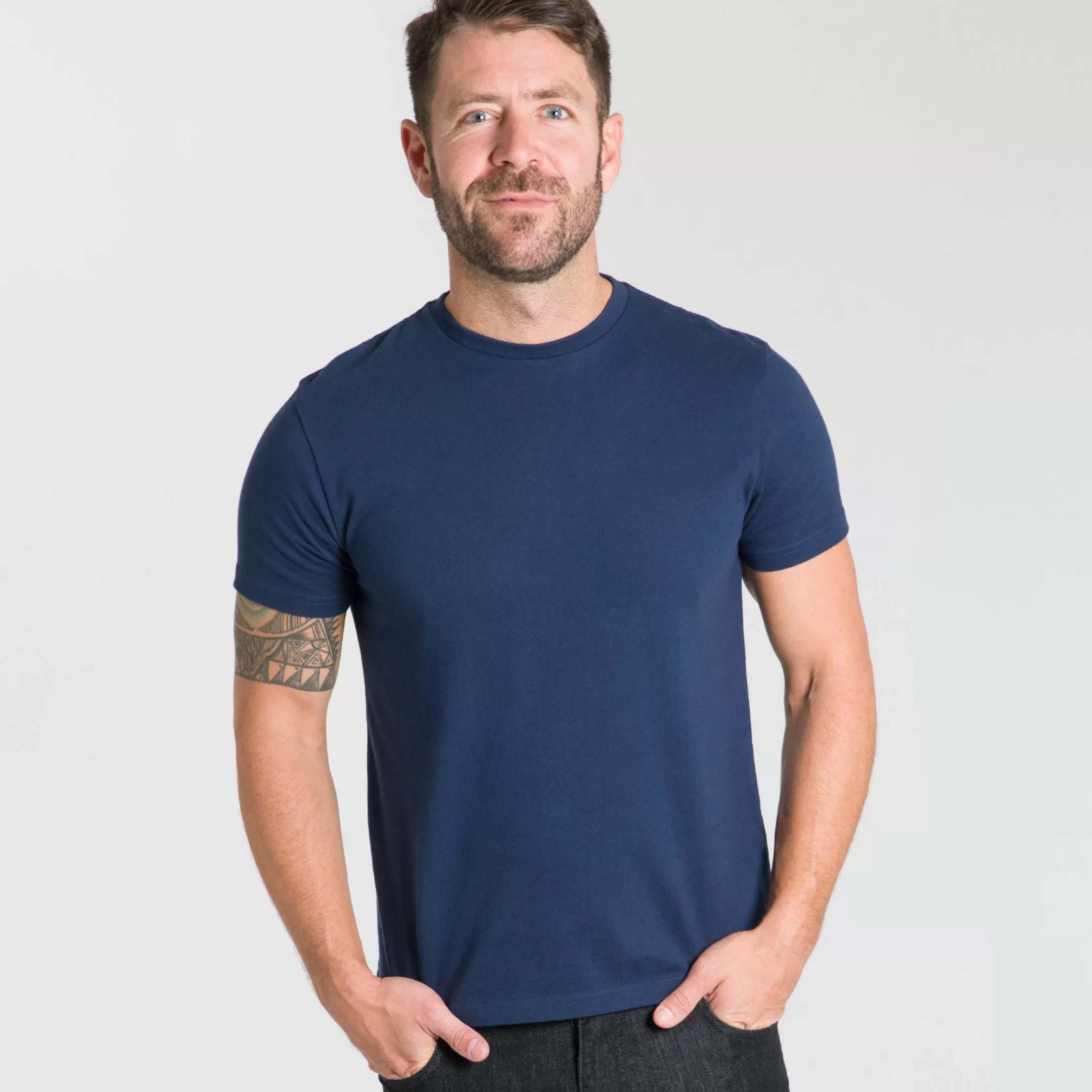 8-Pack Classic Multi Staple Crew Neck Tees