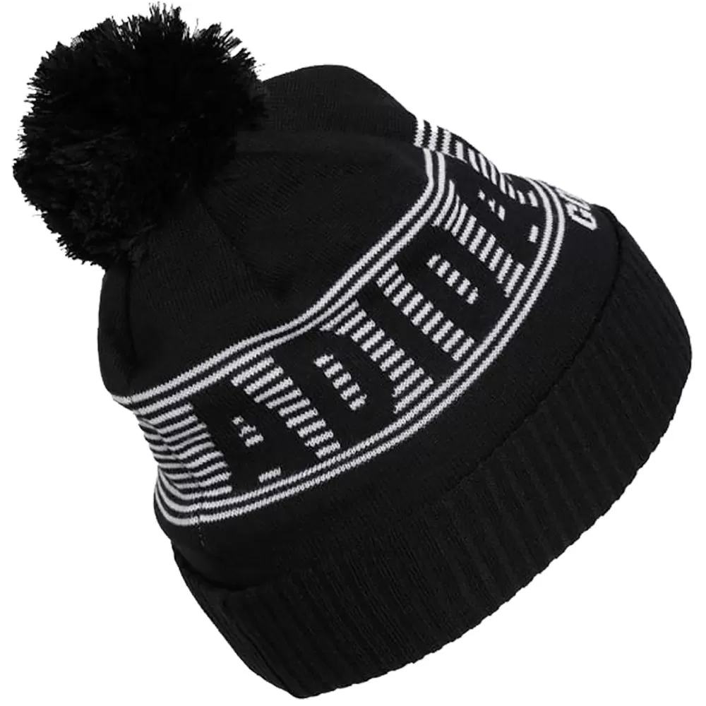 adidas Pom Beanie Hat - Black