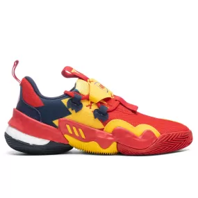 Adidas x Trae Young 1 MCAAG - Solid Red/Bold Gold/Navy Blue