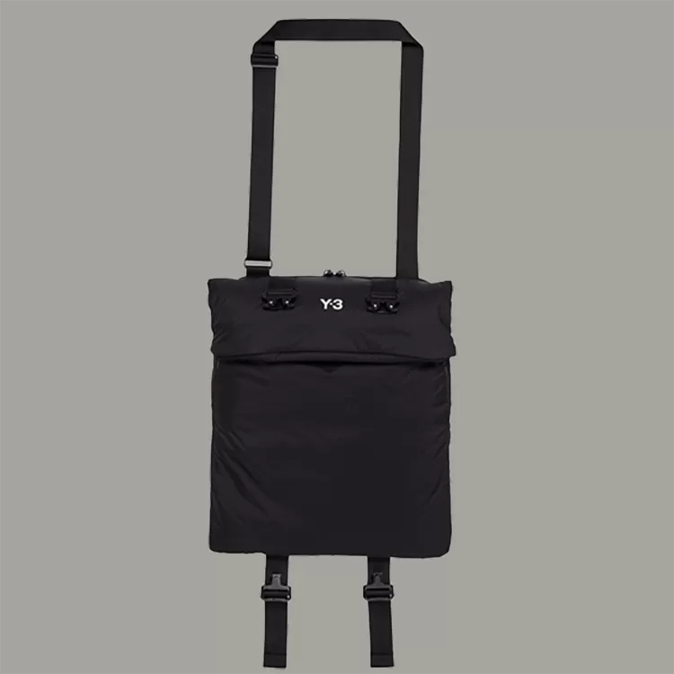 ADIDAS Y-3 Convertible Crossbody Bag Black