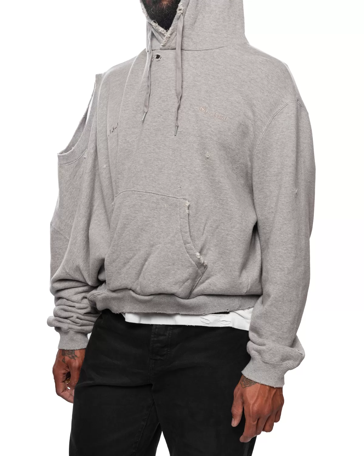 AI Image Generation Mistake Hoodie Grey