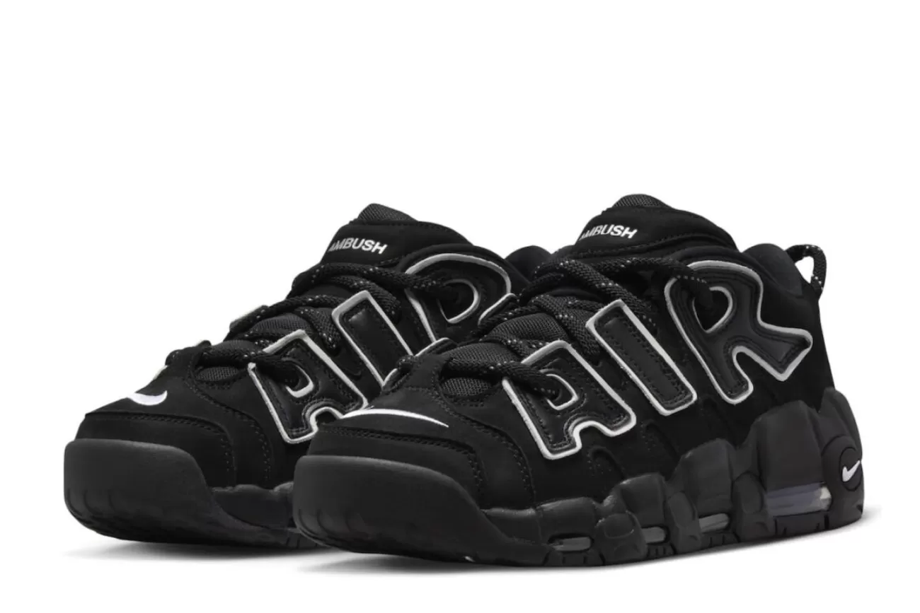 AMBUSH x Air More Uptempo Low 'Black'