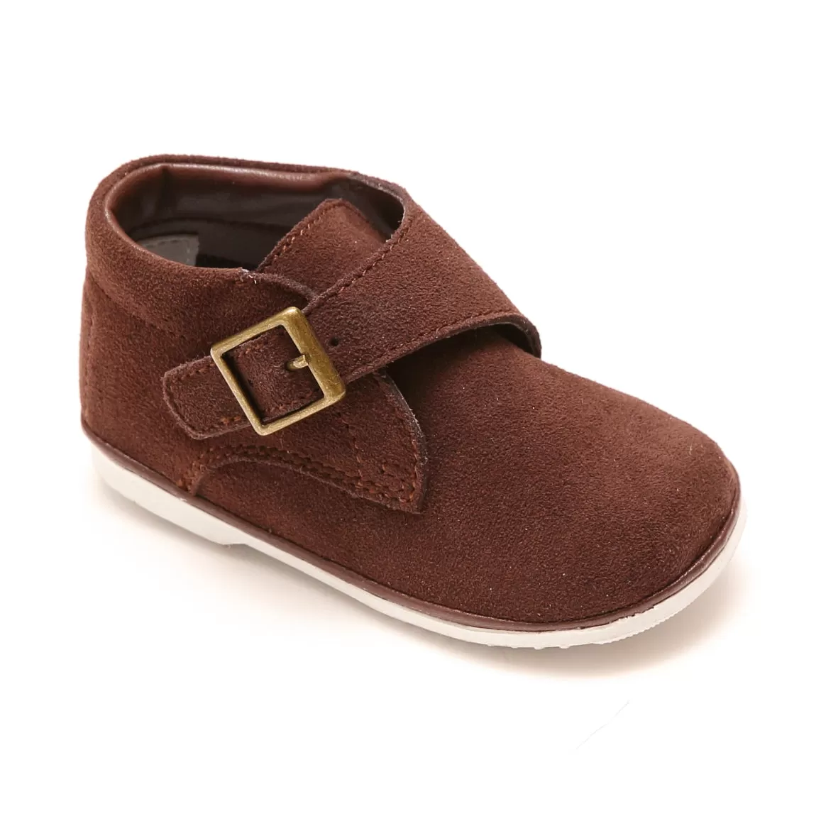 Angel Baby Boys Finch Leather Buckle Strap Boot