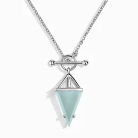 Aquamarine Necklace - Heroine T Lock