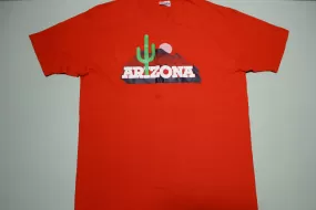 Arizona Cactus Vintage 80's Single Stitch Hanes Beefy T T-Shirt