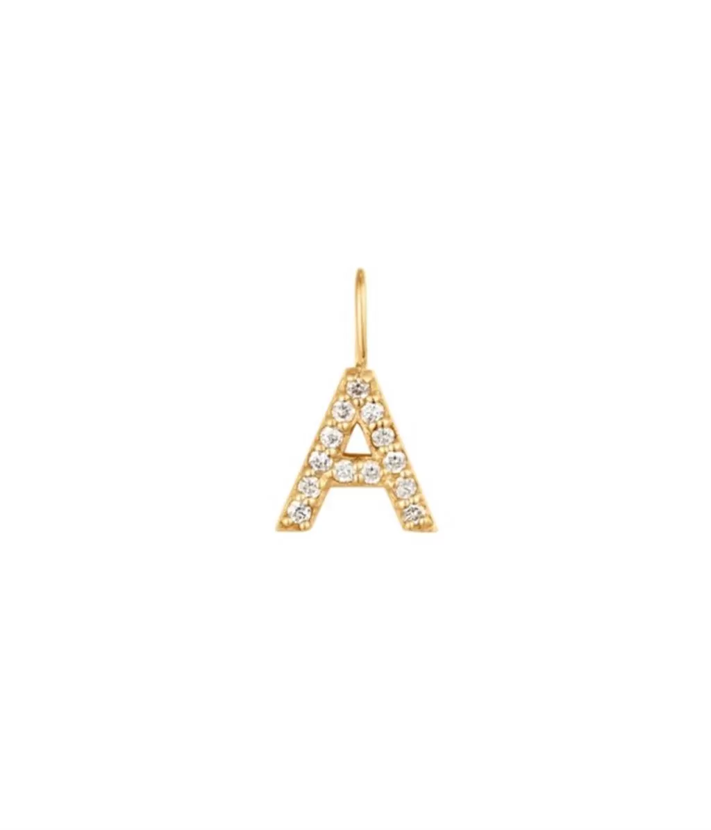 Aurelie Gi Diamond A Initial Charm