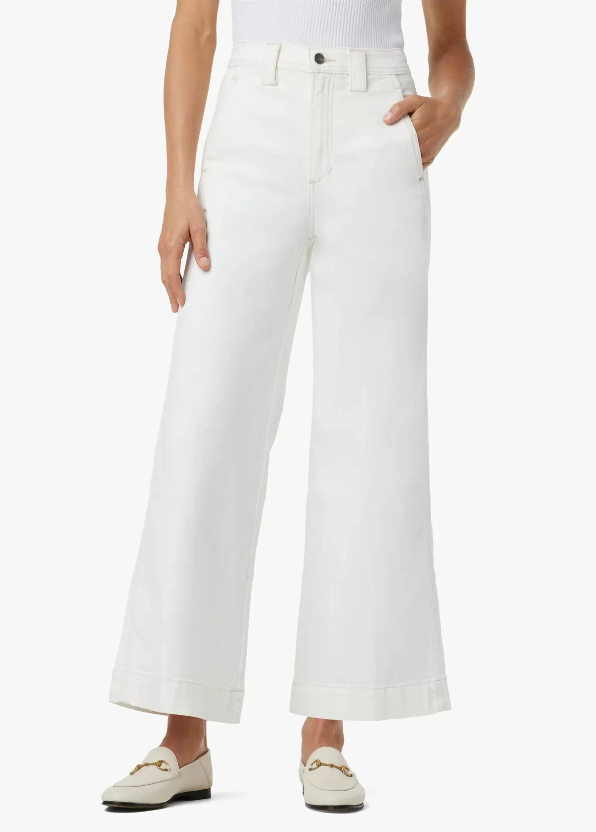 Avery Wide Leg Ankle Jeans