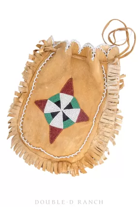 Bag, Beaded Plains Possibles Bag, Vintage ‘70s, 1046