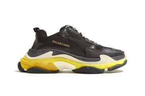 Balenciaga Triple S Black Yellow 531388 W09OG 1087