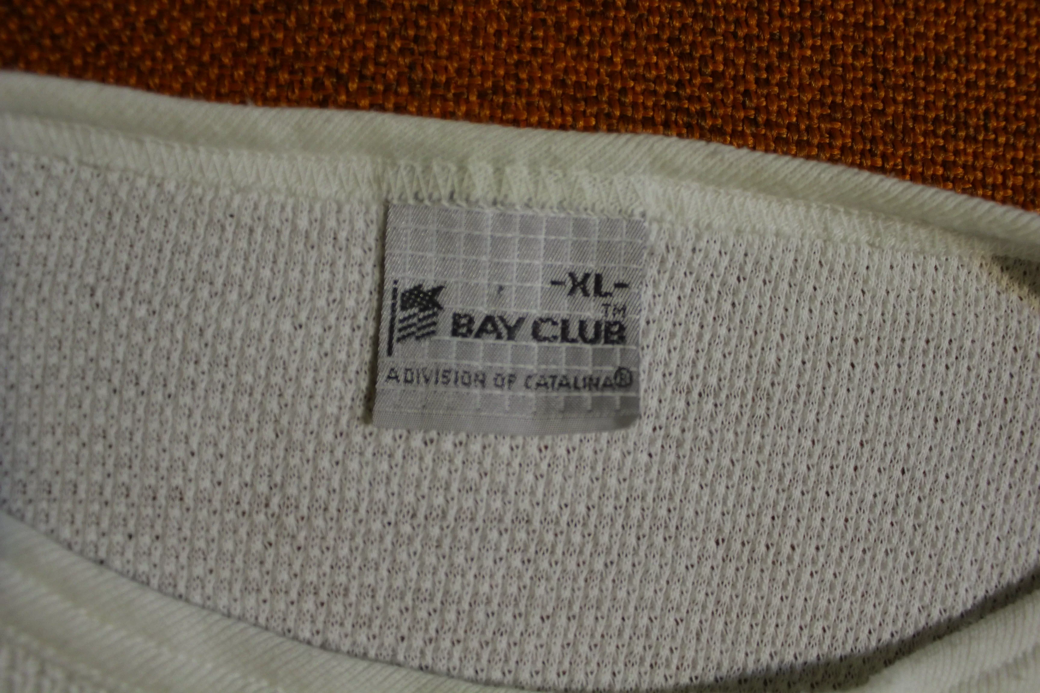 Bay Club Vintage 80's White New Wave Pocket Women's Top Sleeveless Shirt