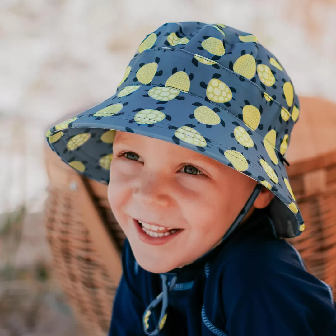 Bedhead Classic Swim Bucket Sunhat - Turtle