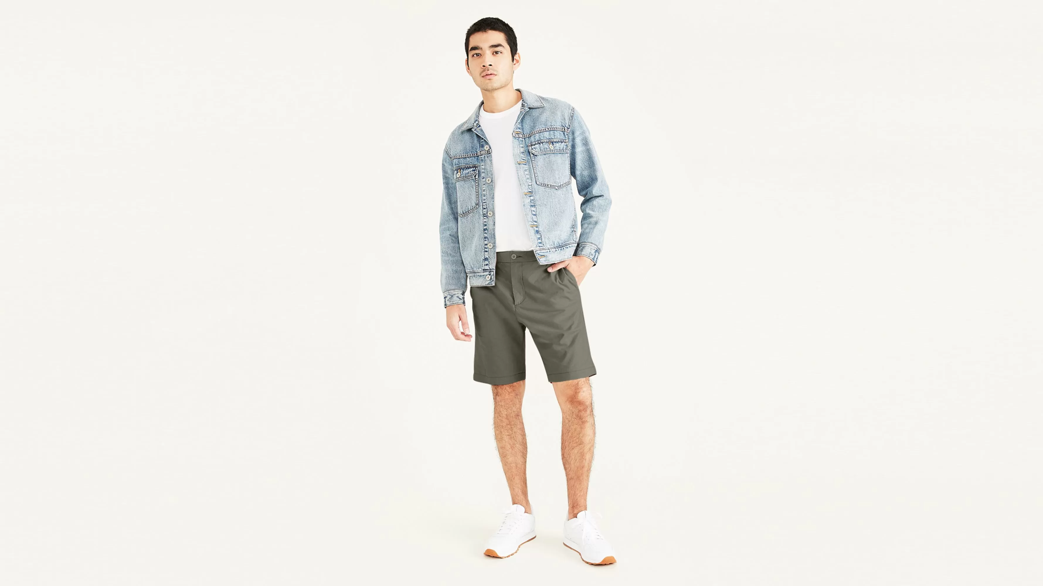 Big and Tall Supreme Flex Modern Chino Shorts