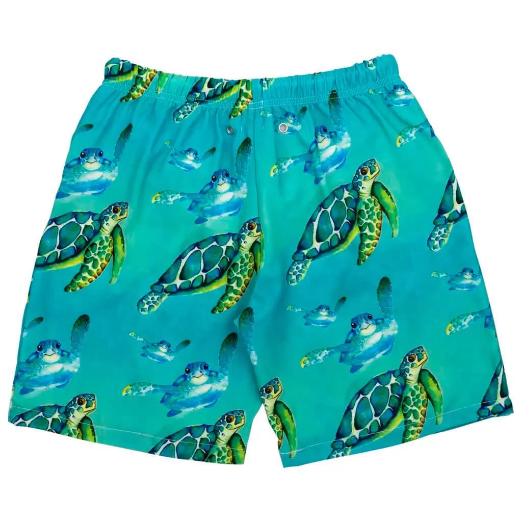 Blue Turtle Kids' Boardshorts