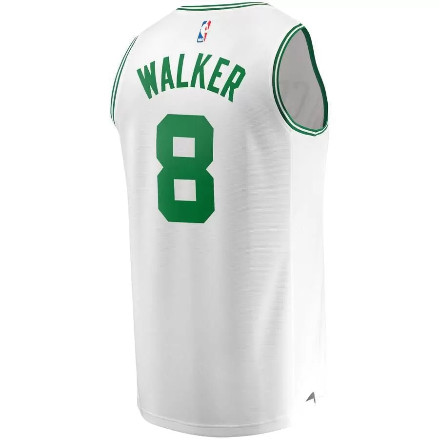 Boston Celtics Kemba Walker Fanatics Branded Replica Fast Break Association Jersey Mens - White | Ireland Q6918N0