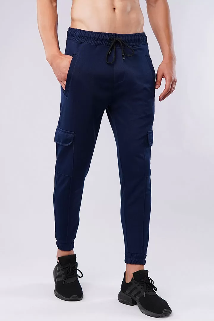 Cargo Jogger Pants - Navy Blue