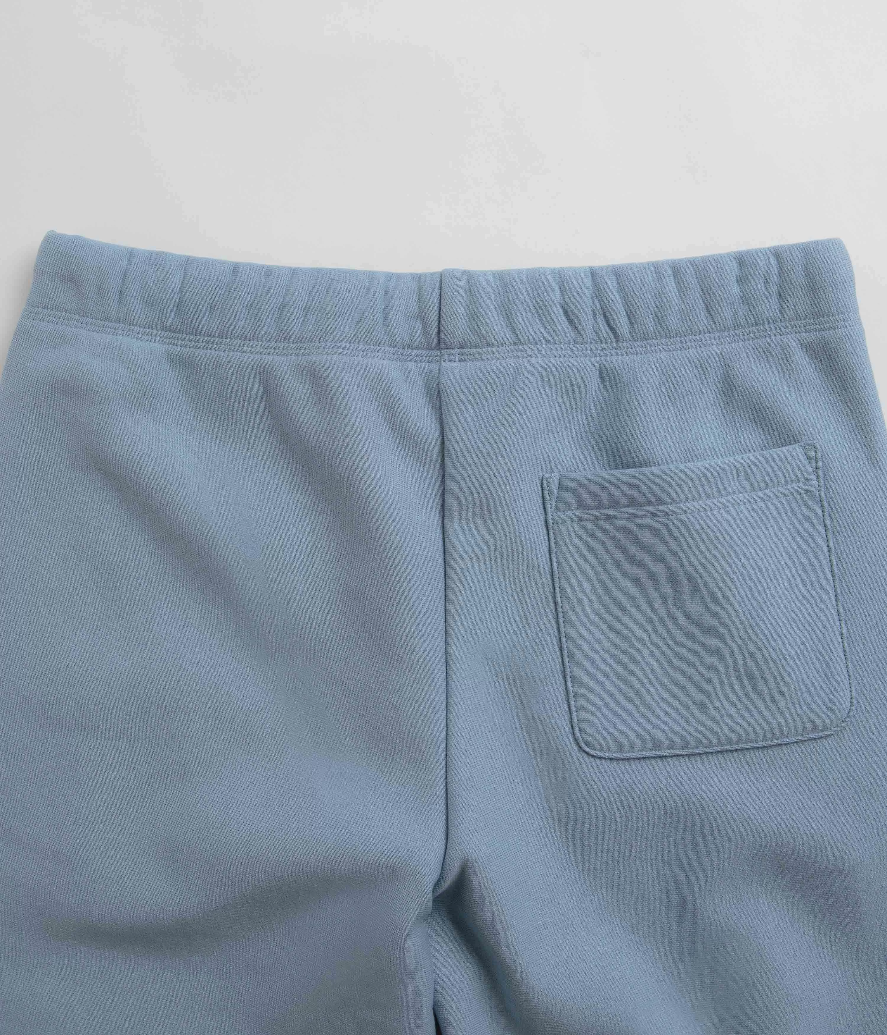 Carhartt American Script Sweat Shorts - Frosted Blue