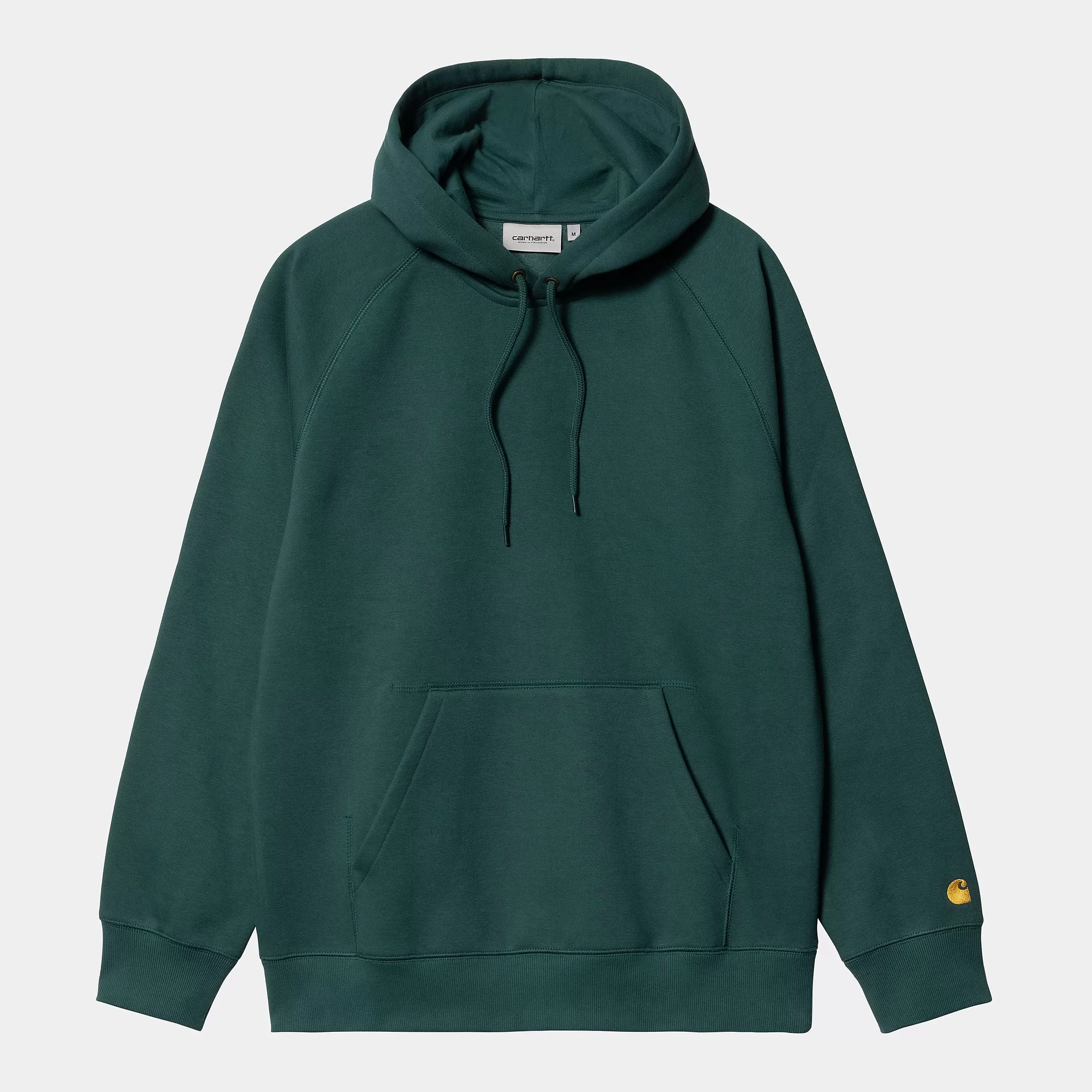 Carhartt Hooded Chase Sweat Botanic/Gold