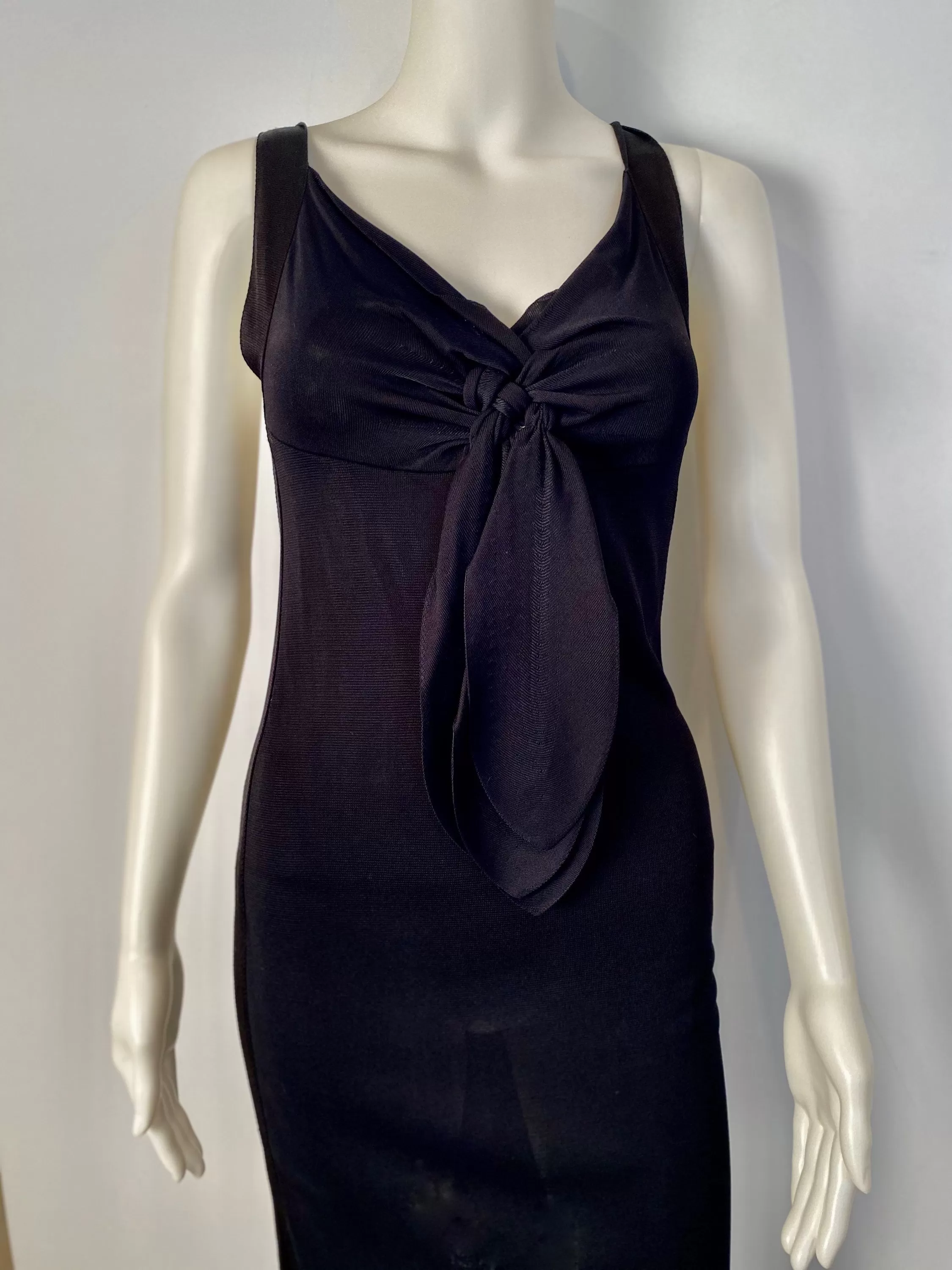 Chanel NWT 10P, 2010 Spring Black Cocktail Dress FR 38 US 4