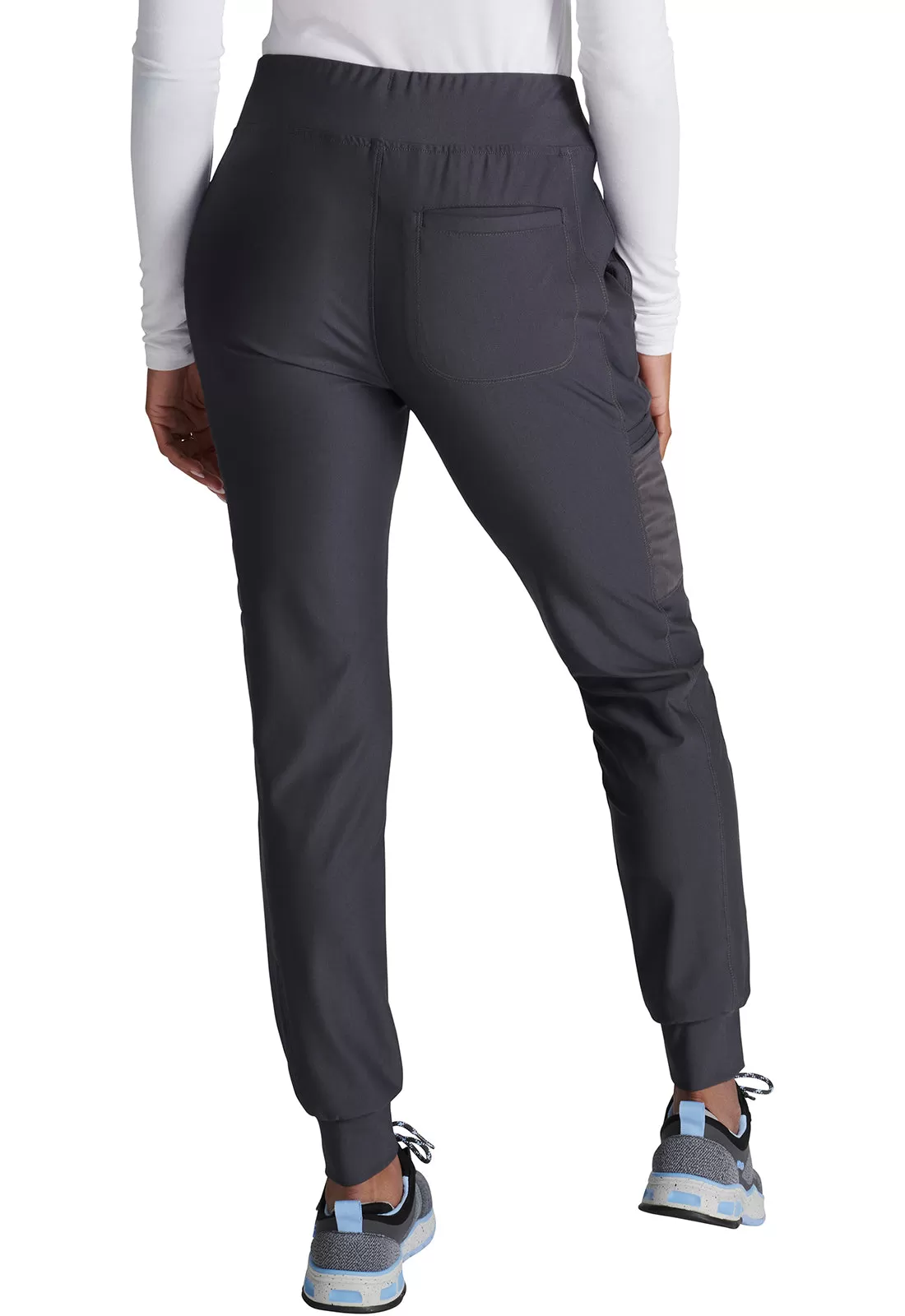 Cherokee Form CK092 Women's Mid-Rise Jogger Scrub Pant