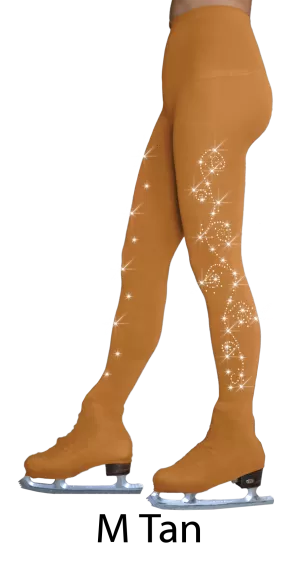 Chloe Noel 8832 Over Boot Swirls 2 Tights Youth