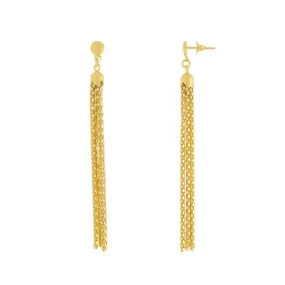 Classic Tassel Drop Earring