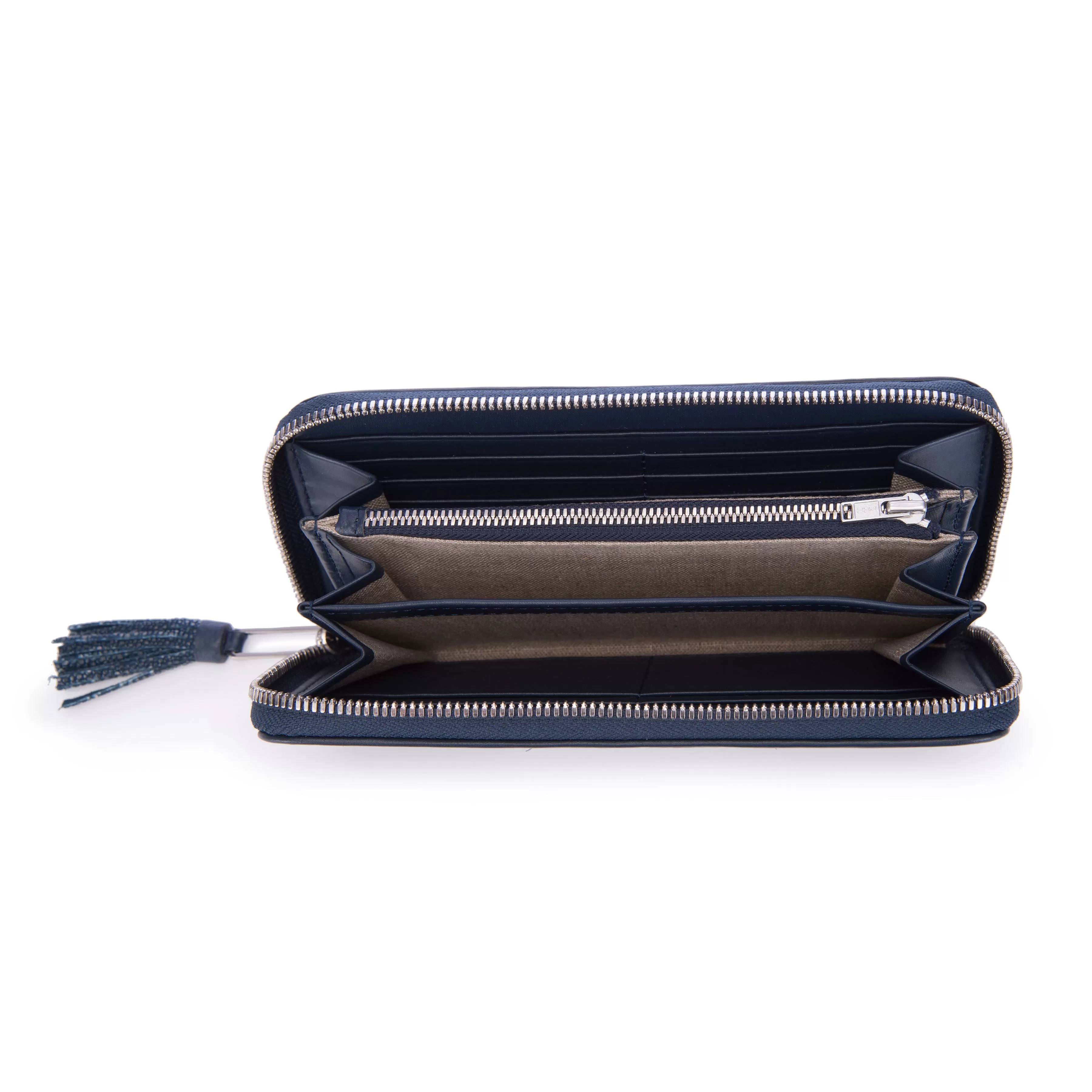 Cora Classic Shagreen Zip Around Wallet