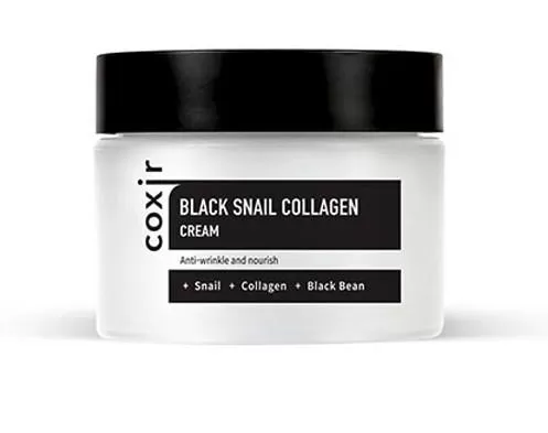 Crema facial Coxir Black Snail Collagen Cream 50ml