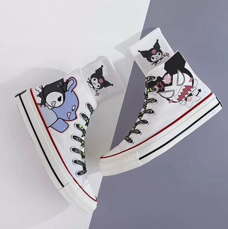 Cute Kuromi Shoes And Socks PN6300