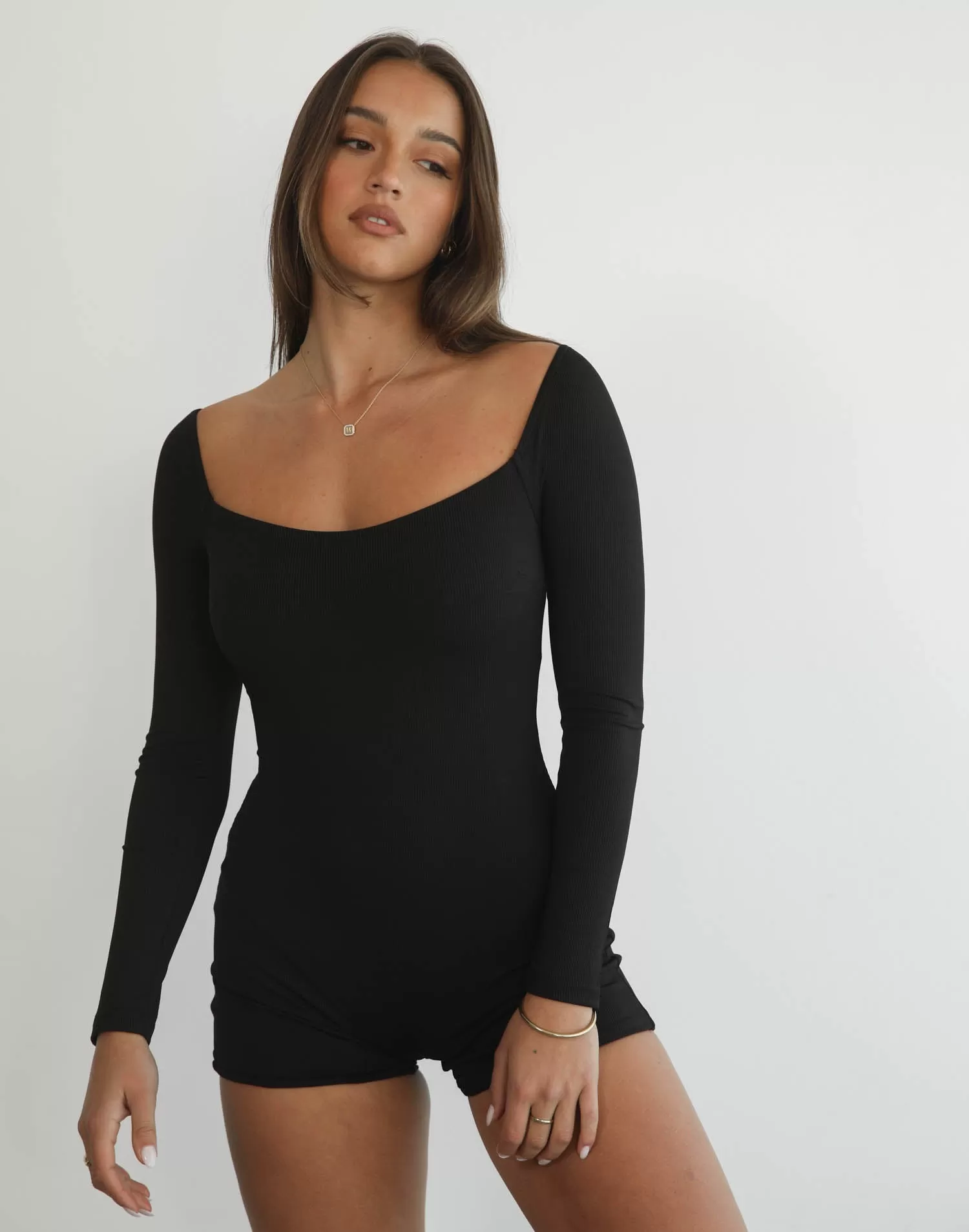 Diaz Playsuit (Black)