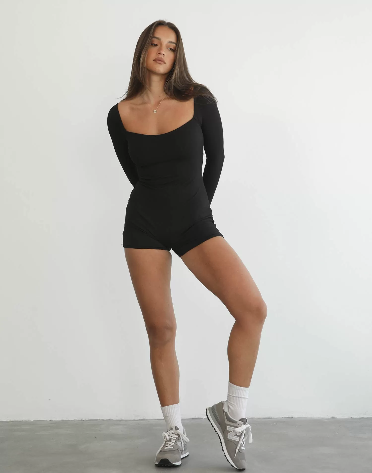 Diaz Playsuit (Black)