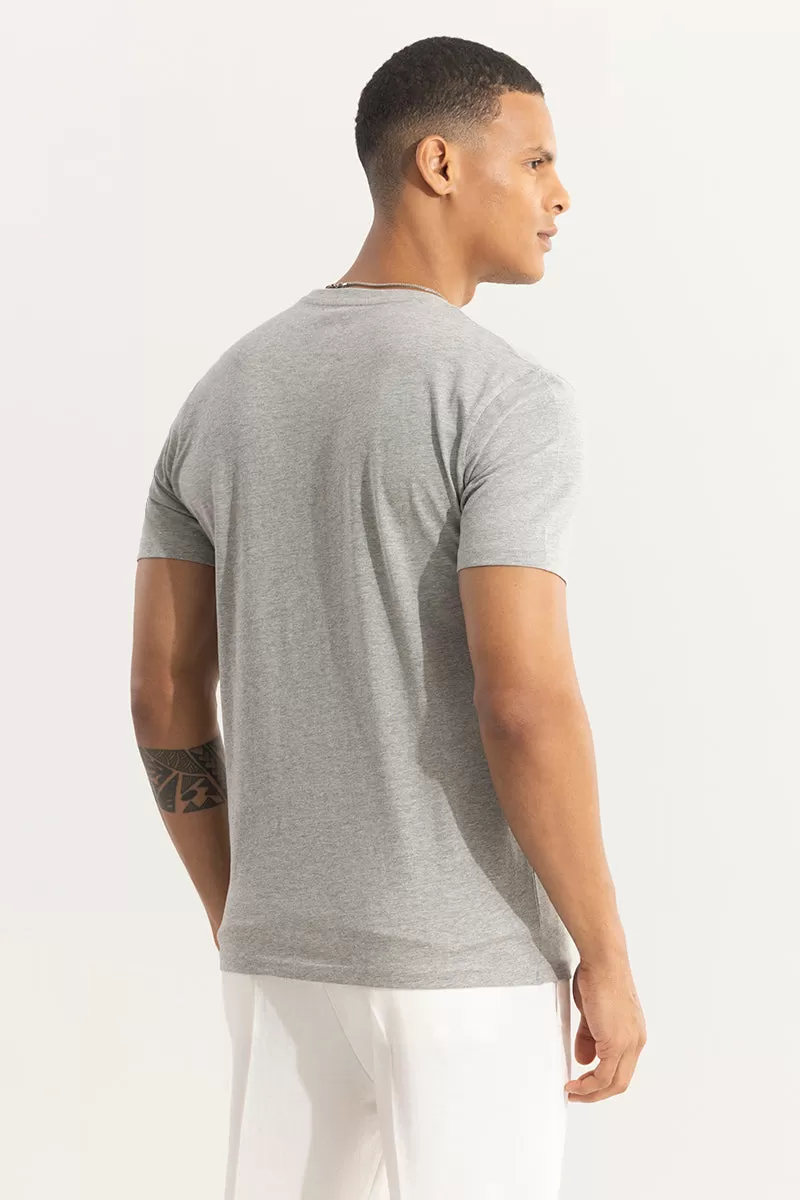 EasyEssentials Grey Melange T-Shirt