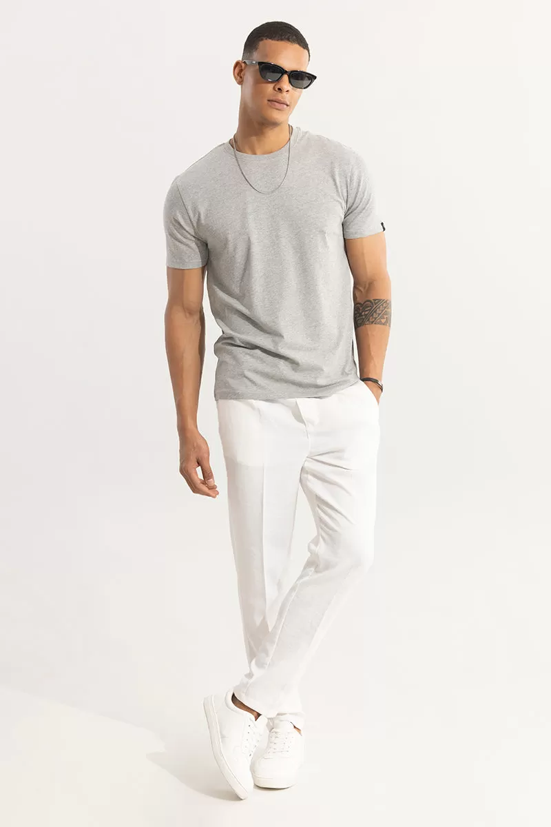 EasyEssentials Grey Melange T-Shirt