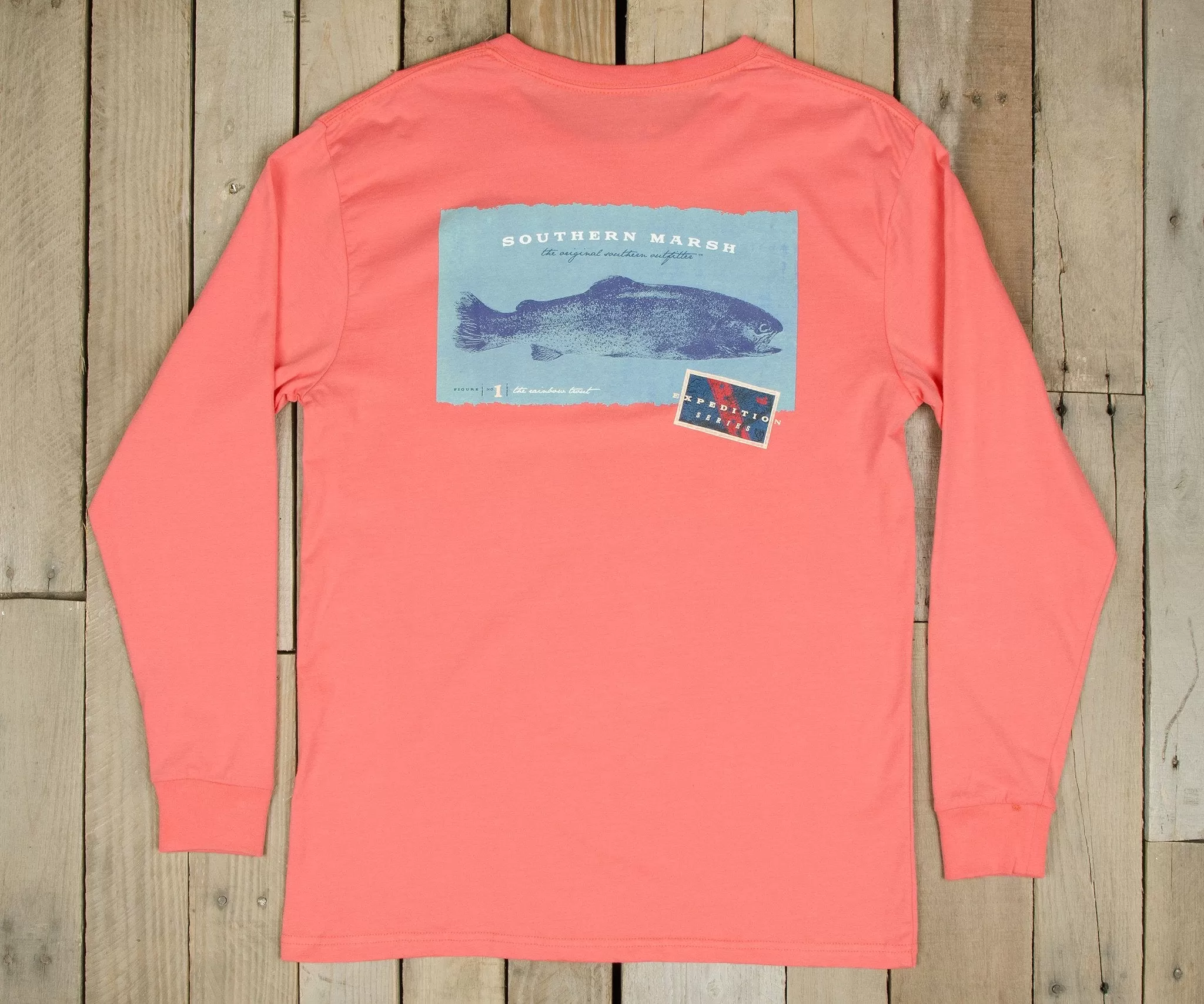 Expedition Series Tee - Rainbow Trout - Long Sleeve