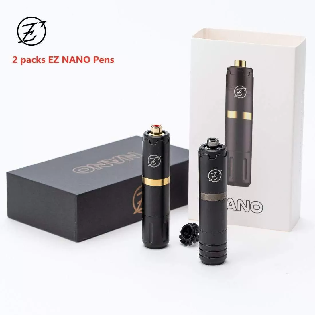 EZ NANO Rotary Cartridge Tattoo Machine Pen EZ Custom Swiss Motors Lightweight and Ultra Thin design