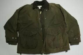 Filson Upland Fowl 1440N Tin Cloth Waxed Hunting Field Jacket w/ Liner