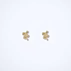 Fine Essentials - Snake Stud Earrings