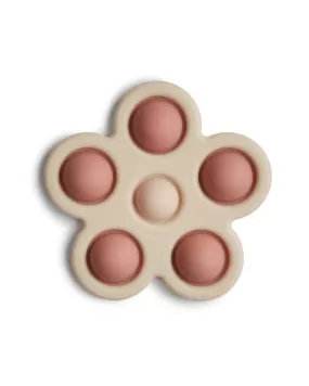 Flower Press Toy – Rose   Blush   Shifting Sand