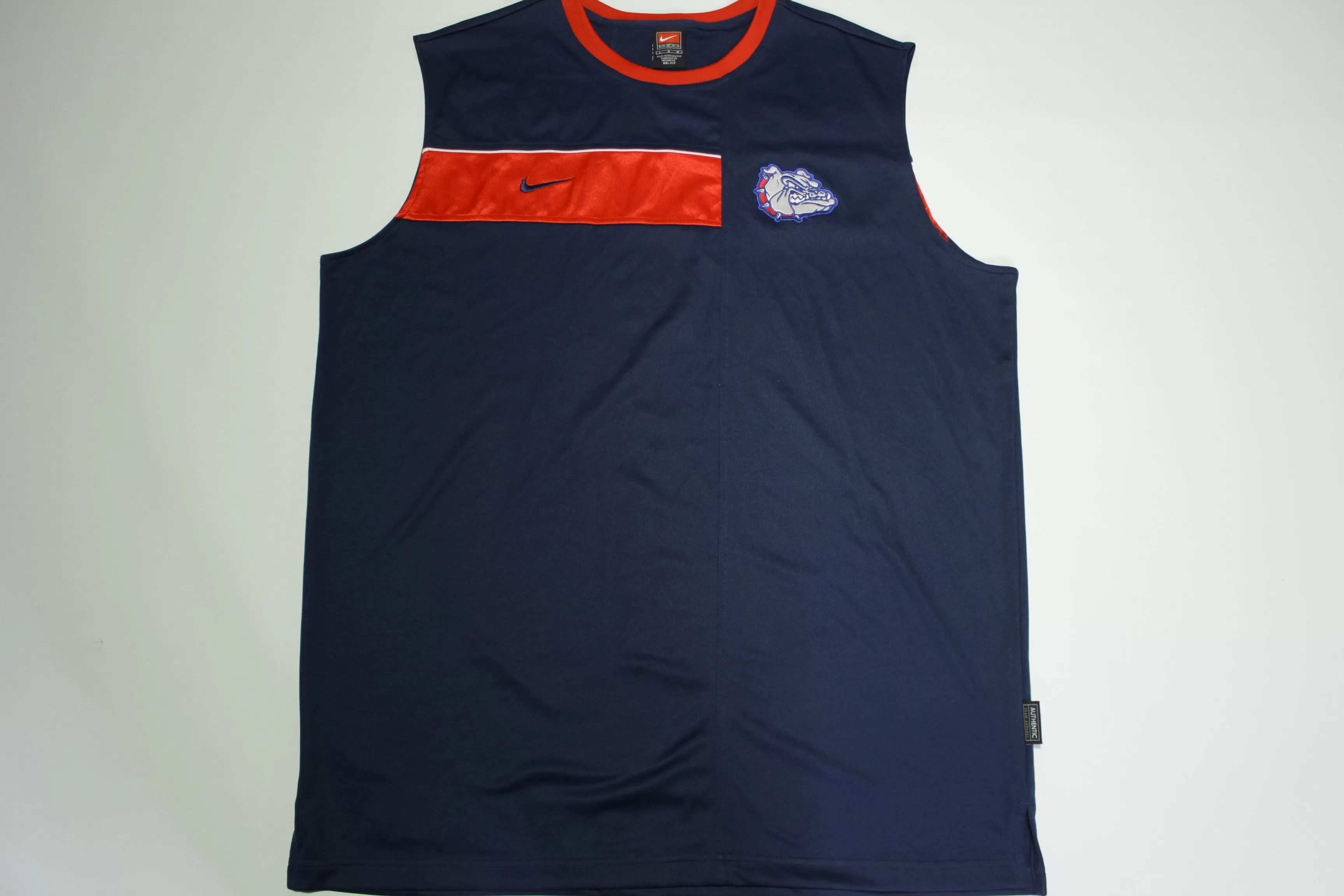 Gonzaga University Spokane Nike Team Sewn Stitch Collegiate Basketball Jersey