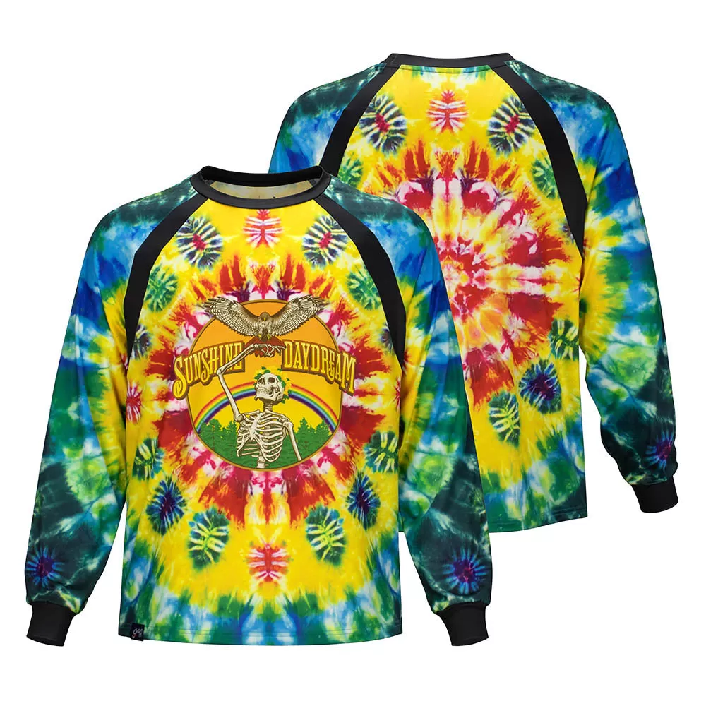 Grateful Dead | UPF 50 Swim Shirt Long Sleeve | Sunshine Day Dream Tie-Dye