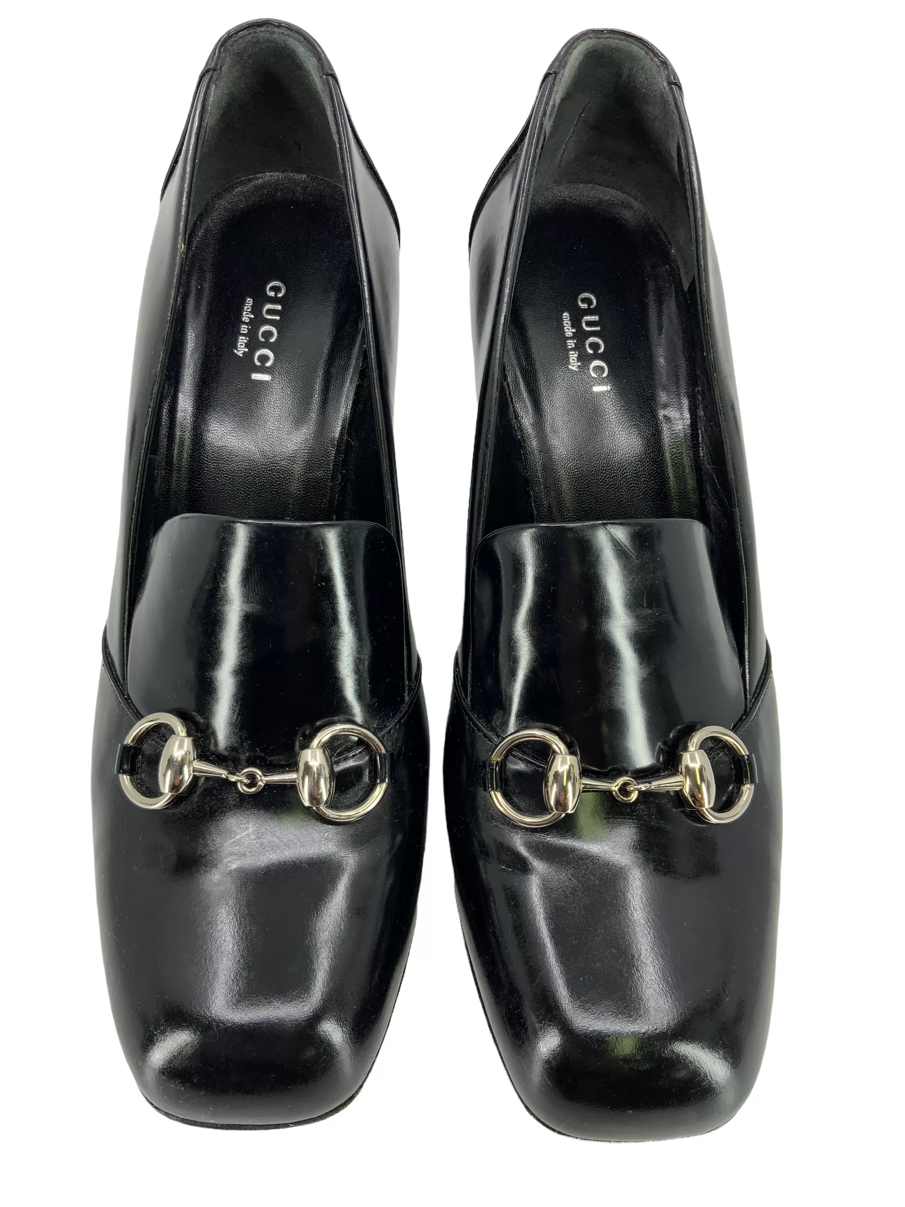 Gucci Horsebit Leather Horesbit Loafer Pumps Size 9.5